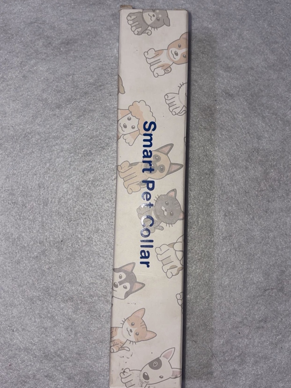 Pink Patterned Dog Collar with Matching Accessory Mounts - Picture 3 of 3